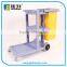 Cleaning Janitor cart Trolley Cart with Cover