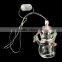 Christmas glow in dark cheap plastic decorative light pendant necklace for kids