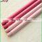 Colorful varnished wooden broom handle with 7.8cm plastic cap