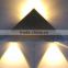 Triangle LED Wall Sconces Light Fixture Bedroom Porch Hotel Canteen Modern Lamp