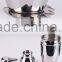 Professional logo Stainless Steel Cocktail Shaker Set Metal Cocktail Shaker