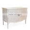 Buffet Console Bombay 2 Door White Distressed Mahogany Wood Furniture