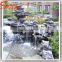 Can be customized artificial waterfall solar fountain garden decorative landscape artificial waterfall fountain