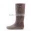 2015 new pattern rubber rain boots gumboots for woman