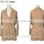 2015 fashion women overdress solid khaki wind coat guangzhou clothing