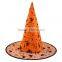 Hallowmas Cuspidal Witch Hat With Printed