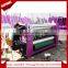 Bed sheet curtain printing roll heat press machine