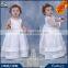 Newborn Baby Clothing with Jacket Infant Dress Pure White Summer Satin Dress For Kids