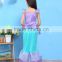 Baby frock designs Girls Party Wear dresses halloween tulle ruffle mermaid outfit kids clothes