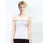 New design fashion low price sexy women white tight tank tops wholesale