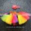 rainbow tutu skirts kids rainbow tutu