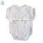 2017 Spring Baby Girls Clothes Solid Gray Newborn Baby Bodysuit With A Bow On The Neck Girls Baby Romper