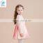 Girl's New Year Party Dress In Stain And Embroidery Fabric 2017 Spring Dress Designs For Girl