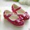 F10007E new style kids fancy flower shoes girls bowknot shoes