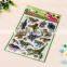 Children carton bubble sticker animal shapes sticker kids education toys DIY sticker enviroment non-poison