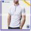 Factory Wholesale Custom Printing Dri Fit Running Mens T Shirts With Zippers