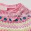 fashion pullover knit heart print Intarsia kids winter sweater