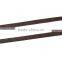 Velvet Suede Jewelry Rope Cord Coffee 2.5mm( 1/8") x 1mm, 20 M