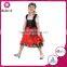 High quality kids fascinations halloween costumes lolita costume dress western costume for baby girls