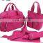 4pcs 2colors Hot sale high quanlity aardman waterproof functional adult diaper bag for mother