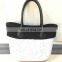 silicon shoulder beach bags for female