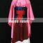 Fast Delievery Fantasia Anime Promotion Custom Made Adult Asian Hua Mulan Princess Dress Costume Adult Women Halloween Cosplay P