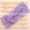 High quality bowknot lace headband lace bowknot headband for children