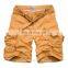 2016 Top Quality Wholesale Custom Mens Chino Cotton Cargo Shorts with 6 Pockets