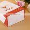 Colorful printing square bottom white paper bags greaseproof paper bag for bread/snack food