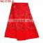 Flower design african lace fabric sequins net lace fabric 5yard/ pieces tulle net lace fabric for women dresses