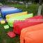 Inflatable lounge bag hammock air bed banana sofa