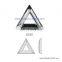 DZ6220 flat back fancy triangle frame crystal stones for necklace pendant