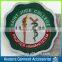 Custom design maker sew on woven patches for clothes