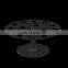 Modern 4 Holes Transparent Ice Cream Holder Acrylic Ice Cream Cones Holder