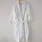 Professional High Quality White Waffle Bathrobe for Hotel