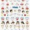ail foCartoon Character Nr Sticker Art Decoration 2d EB Series Adhesive Decals 2020 Decoration Fantasy Factory Kid