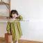 2020 Girl dress two-tone embroidered dress