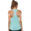Wholesale summer workout racerback tank tops for women