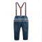 Gentleman  Baby Boys Clothes Sets Toddler Long Sleeve T-shirt +Suspenders Pants 2Pcs Wedding Party Casual Outfits