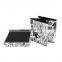 RTS modern home furniture  printing pvc leather  folding storage fabric ottoman stool practical box