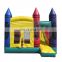 0.55mm pvc 15 x 15 15ft inflatable combo bouncer castle bounce house with waterslide