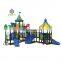 kids plastic slide cosmetic plastic tube shanghai go karts for amusement park playground JMQ-18151A