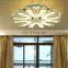 LED Crystal Flush Mounted Lamp Crystal Chandeliers Ceiling Light