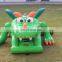 Commercial frog inflatable slide,cheap jumping inflatable water slide for sale