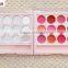 12 empty palettes lip gross eye shadow