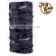 Ski Motorcycle biker snowboard seamless neck warmer skull tube mask bandana