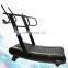 Running machine life fitness commercial treadmill wooway curved self-generating manual treadmill for gym use