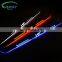Carest LED Door Sill Streamed For JAGUAR XF (X250) 2008-2015  Scuff Plate Acrylic Door Sills Car Sticker Accessories