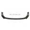 For 2019 Qashqai Front bumper front lip tail Trunk Spoiler Wing Lip rear diffuser 3PCS