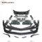 C-CLASS W204 C63 A style Sedan to Black Series style body kit 07~14y FRP front and rear bumpers side skirts fenders muffler